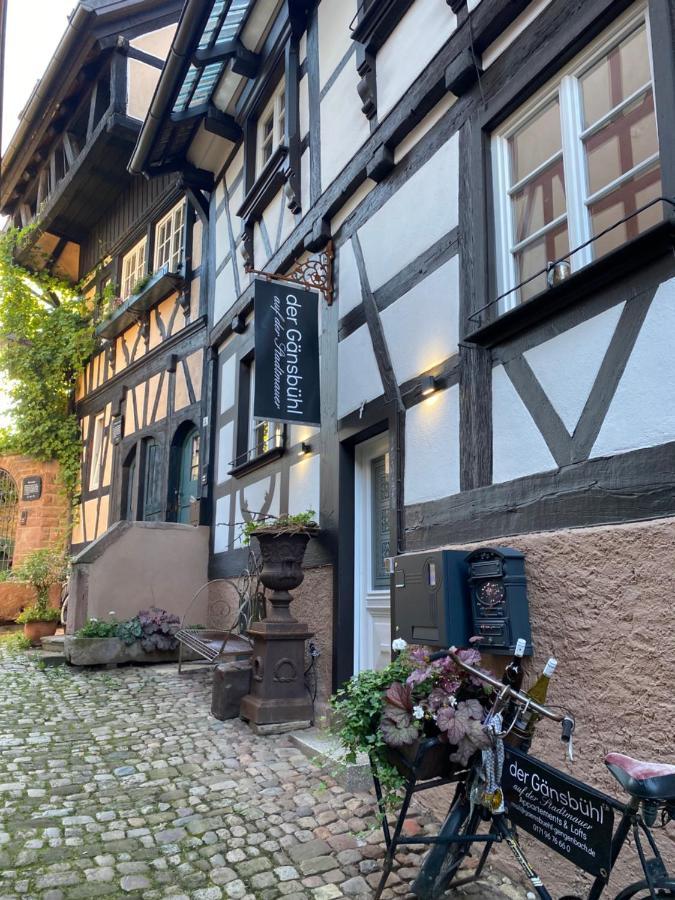 Der Gaensbuehl Auf Der Stadtmauer Gengenbach Eksteriør billede